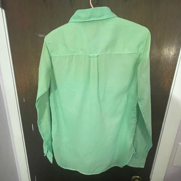 *SOLD* C&C California Lime Green Blouse - Picture 5 of 5